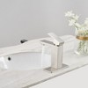 BWE Single Handle Single Hole Low-Arc Bathroom Faucet with Supply Line - image 4 of 4