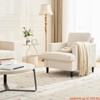 Accent Chair, Modern Living Room Chairs With Breathable Linen Fabric, Soft & Upholstered Arm Chair, Sofa Chair With Solid Wood Legs, Accent Chairs - 2 of 4