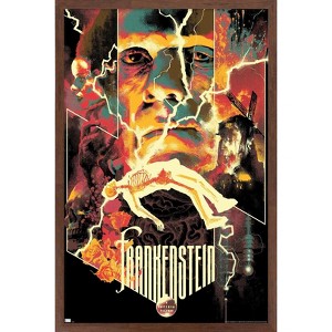 Trends International Frankenstein - Collage Framed Wall Poster Prints - 1 of 4