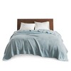 CAVINAS Cotton Wove Cooling Blanket,Breathable Bedding Blanket,Soft Cold Blanket for Couch,Bed,Sofa - 2 of 4