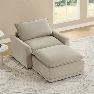 Spruce & Spring Modular Couch Oversized Sectional Sofa for Living Room - 1 of 4