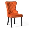 WestinTrends Wordford Velvet Upholstered Tufted Dining Chairs (Set of 6) - 4 of 4