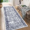 Hallway Runner Rug Machine Washable Vintage Distressed Rug Indoor Carpet - 2 of 4