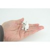 Collectible Wildlife Gifts | Polar Bear Cub, Sitting, Museum Quality, Hand Painted, Rubber Animal, Diorama, Toy,  Gift,  2  Inches.  CH807 BB188 - 2 of 4