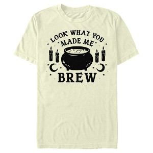 Men's Lost Gods Halloween Look What You Made Me Brew T-Shirt - 1 of 4