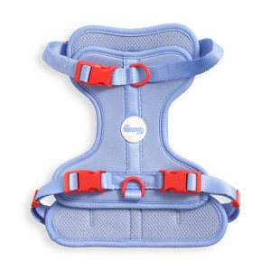 THE LICKER STORE Arlo Adjustable Soft Padded No Pull Pet Harness with 3 Buckles and 3 Leash Clips - 1 of 4