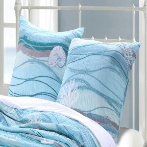 Greenland Home Fashion Maui Multi Sham Standard - 1 of 3