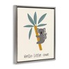 Stupell Industries Hello Little One Koalas Floating Frame Canvas Art - 2 of 4