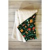 Valeria Frustaci Merry Christmas panettone Fleece Throw Blanket -Deny Designs - image 2 of 2