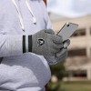 NFL Las Vegas Raiders Gray Big Logo Glove: Adult Knit Team Mittens - 4 of 4