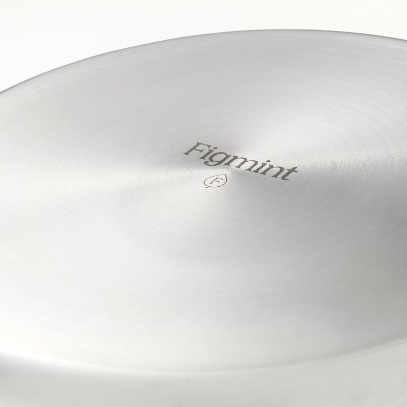 1.5qt Stainless Steel Sauce Pan with Straining Lid Silver - Figmint&#8482;, 6 of 10