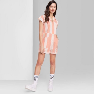 women's ascot hart cap sleeve graphic jumpsuit