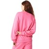 Future Planet Oversized Saturn Crewneck Sweatshirt Pink - 2 of 4