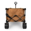 Oniva Wilderness All Terrain Outdoor Folding Wagon - Brown/Gray - 4 of 4