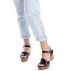 Refresh Women's Casual Heeled Platform Sandals - 2 of 3