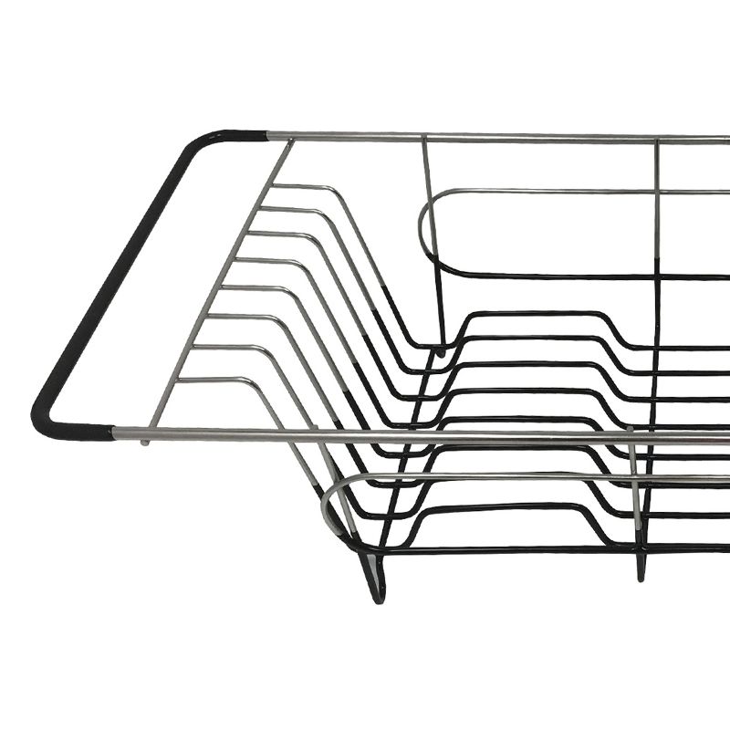 Better Houseware Stainless Steel Over-the-Sink Dish Drainer, 3 of 8