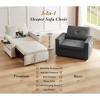 Dyonery Sleeper Sofa Chair Bed Convertible Sofa Chair 3-in-1 Pull Out Sofa Bed - 4 of 4