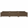vidaXL Raised Bed 47.2"x15.7"x9.1" Polypropylene - 4 of 4
