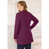 Woman Within Cozy Boucle Cardigan - 3 of 4