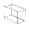 Honey-Can-Do Flat Wire Sliding Basket Organizer - White: Kitchen Organizer, Under Sink Storage, Steel, 12" H x 14" W x 8" D - 3 of 4