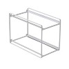 Honey-Can-Do Flat Wire Sliding Basket Organizer - White: Kitchen Organizer, Under Sink Storage, Steel, 12" H x 14" W x 8" D - image 3 of 4