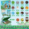 Angel Sar 100-Piece Magnetic Building Blocks Set, Forest World Theme Magnet Cube Toys, Stacking STEM Sensory Toys for Kids Ages 3-10 - 2 of 4