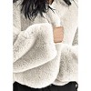 VENUS Womens Cropped Faux Fur Coat - 3 of 4