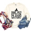 Simply Sage Market Women's I'm Extra Witchy Wavy Long Sleeve Garment Dyed Tee - 3 of 4