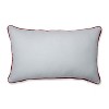 11.5"x18.5" Christmas Truck Spruce Lumbar Throw Pillow Red - Pillow Perfect - 2 of 4