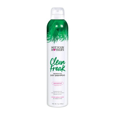 Not Your Mother's Clean Freak Unscented Refreshing Dry Shampoo - 7oz