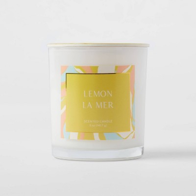 5oz Glass Jar Lemon La Mer Candle - Opalhouse™