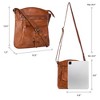 Generic Leather Crossbody Bag For Women - Medium Size Crossover Shoulder Handbag - 4 of 4