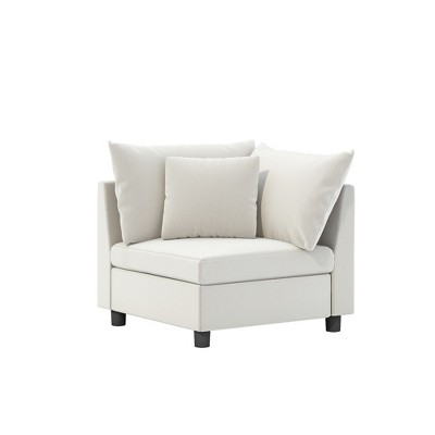 YOOCOZZ Chenille Sectional Sofa Piece with Pillows