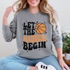 Simply Sage Market Women's Garment Dyed Graphic Sweatshirt Madness Begin Basketball - 2 of 4