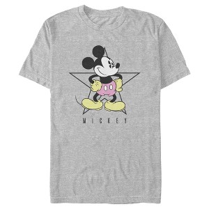 Men's Mickey & Friends Retro Classic Star Pose T-Shirt - 1 of 4