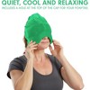 Aculief Headache, Migraine, & Stress Relief Hat - Natural Ice Mask for Tension & Muscle Pain – Green - 2 of 4