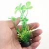 Unique Bargains Fish Tank Plastic Landscape Artificial Grass Decoration Plant Green 10 Pcs - 3 of 3