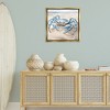 Stupell Industries Blue Crab on Beach Black Floater Framed Canvas Wall Art - 2 of 4