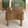 LiragoLift Top Coffee Table Walnut Hidden Storage Hydraulic Lift 5 Min Assembly 13.01"H x 27.17"D x 42.52"W - 3 of 4