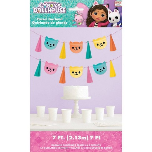 Gabby's Dollhouse Fringe Garland Party Banner : Target