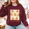 Simply Sage Market Fall Vibes Checked Pumpkins Sweatshirt - 2 of 4