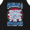 Men's - Teenage Mutant Ninja Turtles - Shells And Stripes Graphic Tank Top - 2 of 3