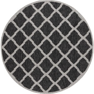 Beach House BHS268 UV & Stain Resistant Non-Shedding Power Loomed Indoor/Outdoor Rugs - Safavieh - 1 of 4