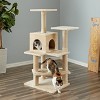 Two by Two Portland - Beige Scratching Post Cat Furniture - 50.8 in. Tall - 2 of 4