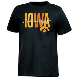 NCAA Iowa Hawkeyes Girls' T-Shirt - 1 of 3
