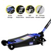 2 Ton Floor Jack, Low Floor Jack with Storage Bag, Steel Racing Floor Jack with Single Piston QuickLift Pump, Floor Jack Lifting 3.3"-15.2" - 4 of 4