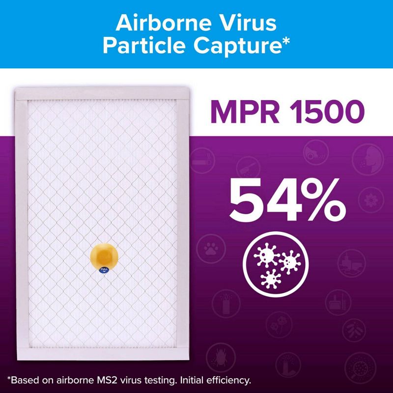 Filtrete Smart Air Filter Allergen Bacteria and Virus 1500 MPR, 6 of 16