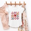 The Juniper Shop Candy Heart Smile Solid Toddler Flutter Sleeve Tee - 2 of 3