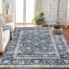 Hallway Runner Rug Washable Non-Slip Vintage Faux Wool Area Rugs for Entryway Indoor Kitchen Laundry Bedroom Living Room - 2 of 4