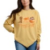 Simply Sage Market Coquette Howdy Fall Garment Dyed Long Sleeve - 2 of 4